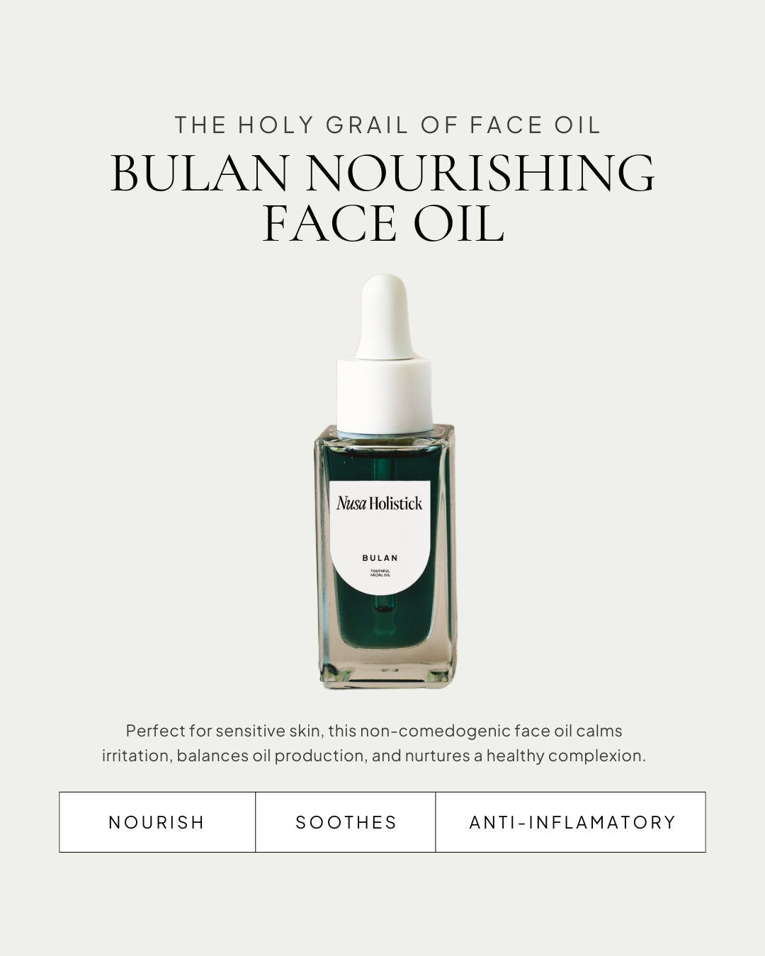 Bulan Nourishing Face Oil