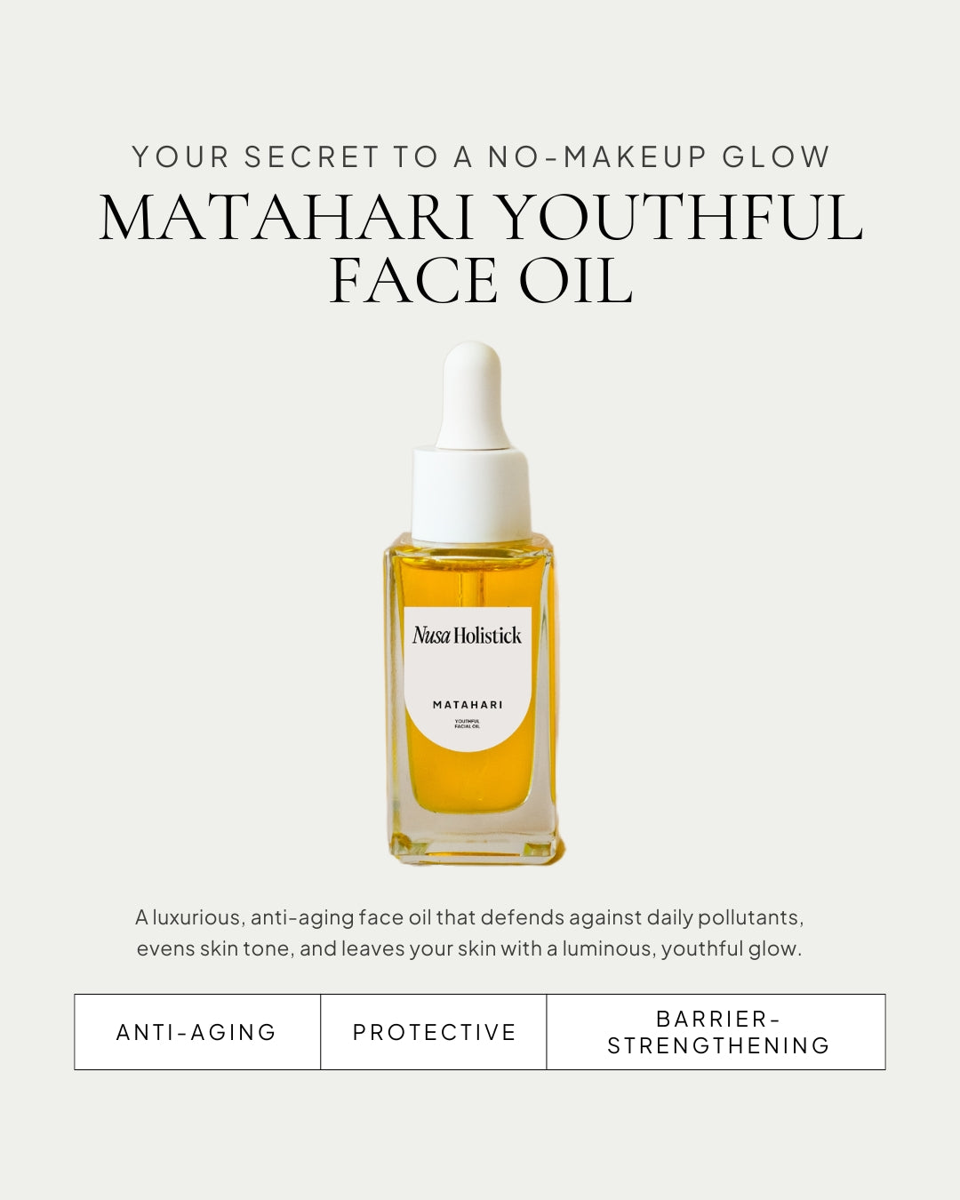 Matahari Youthful Facial Oil