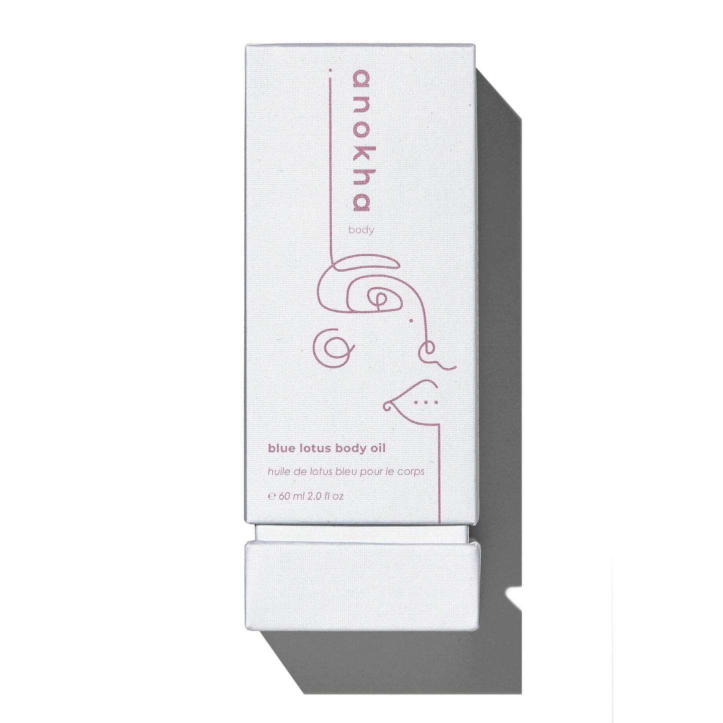 Blue lotus body oil