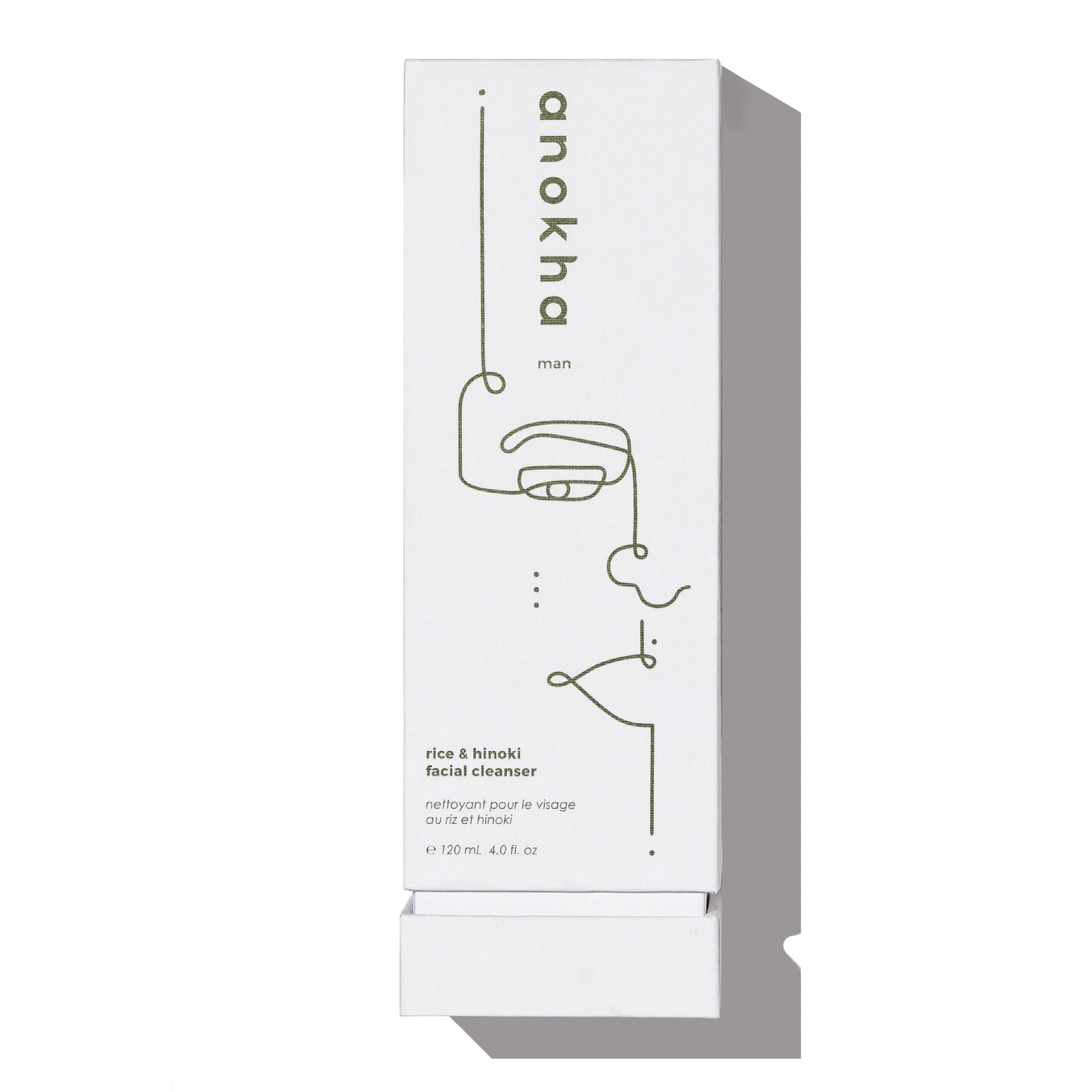 Rice & Hinoki facial cleanser