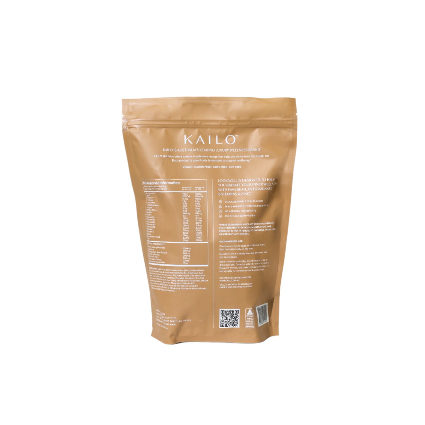 Look Well -Vanilla Chai 750g (26.45oz)