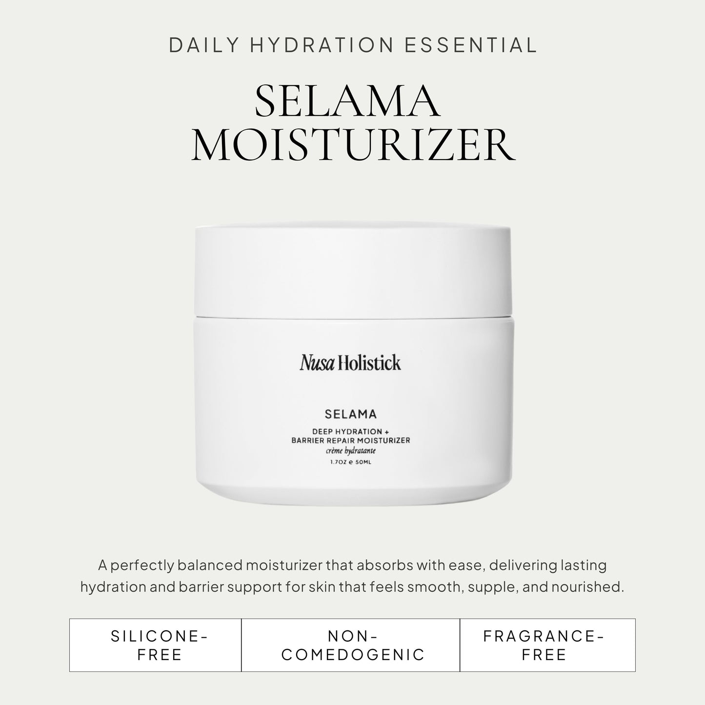 Selama Deep Hydration + Barrier Repair Moisturizer