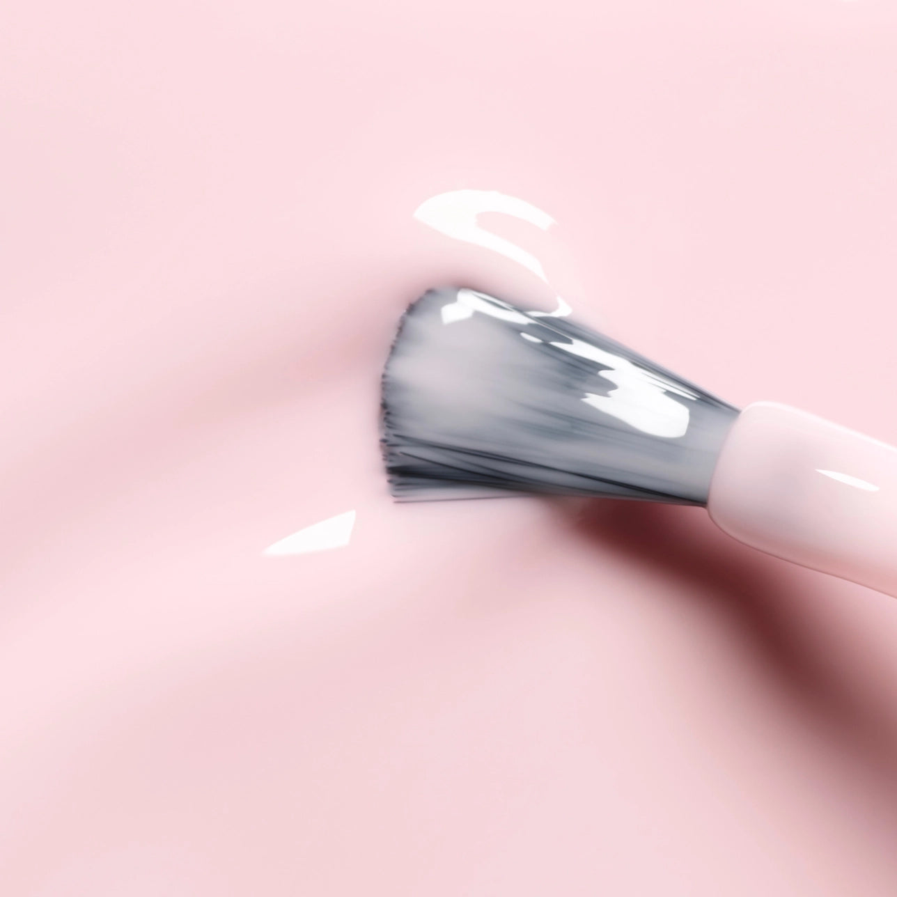 Green Natural Nail Polish - Milky Pink