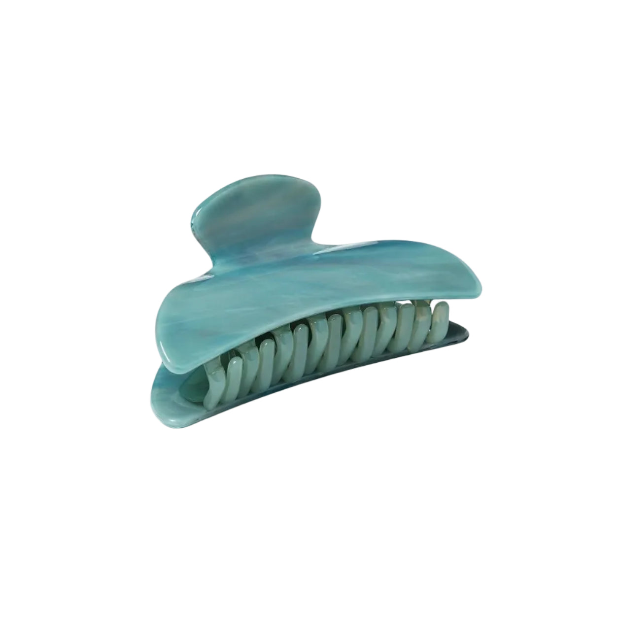 Midi Heirloom Claw in Jadeite