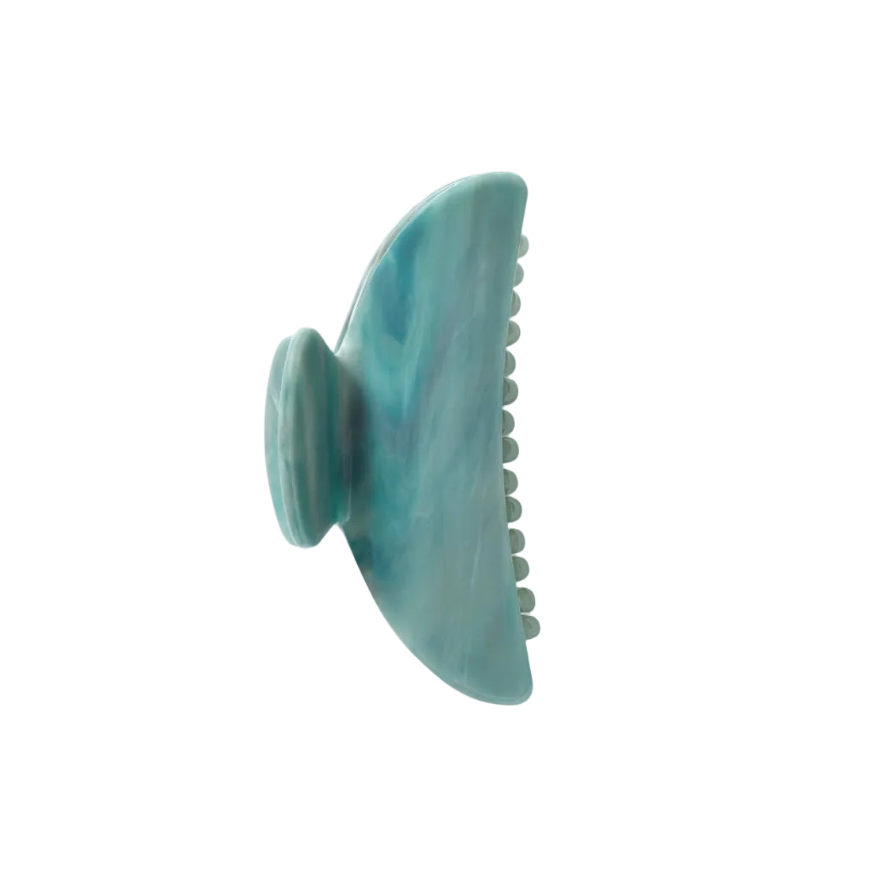 Midi Heirloom Claw in Jadeite