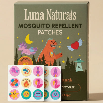 Kids Mosquito Repellent Patches — Summer & Outdoor 90 CT