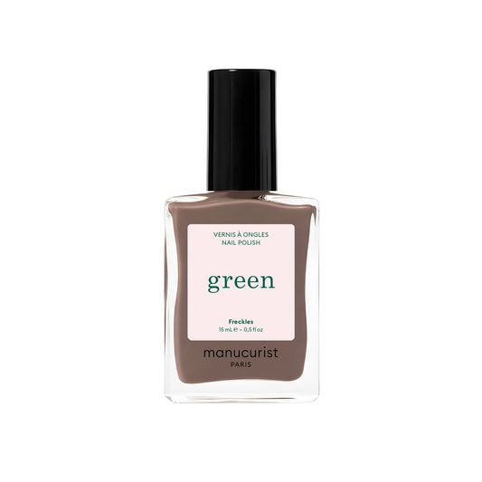 Green Natural Nail Polish - Freckles