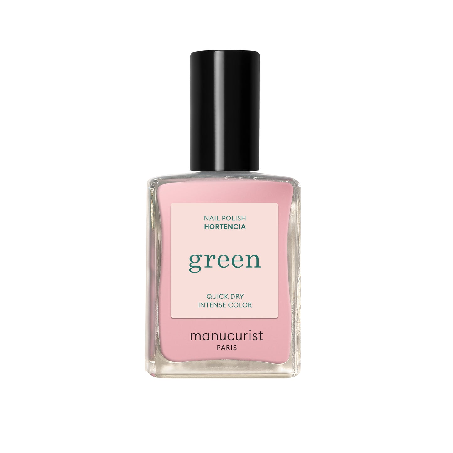 Green Natural Nail Polish - Hortencia