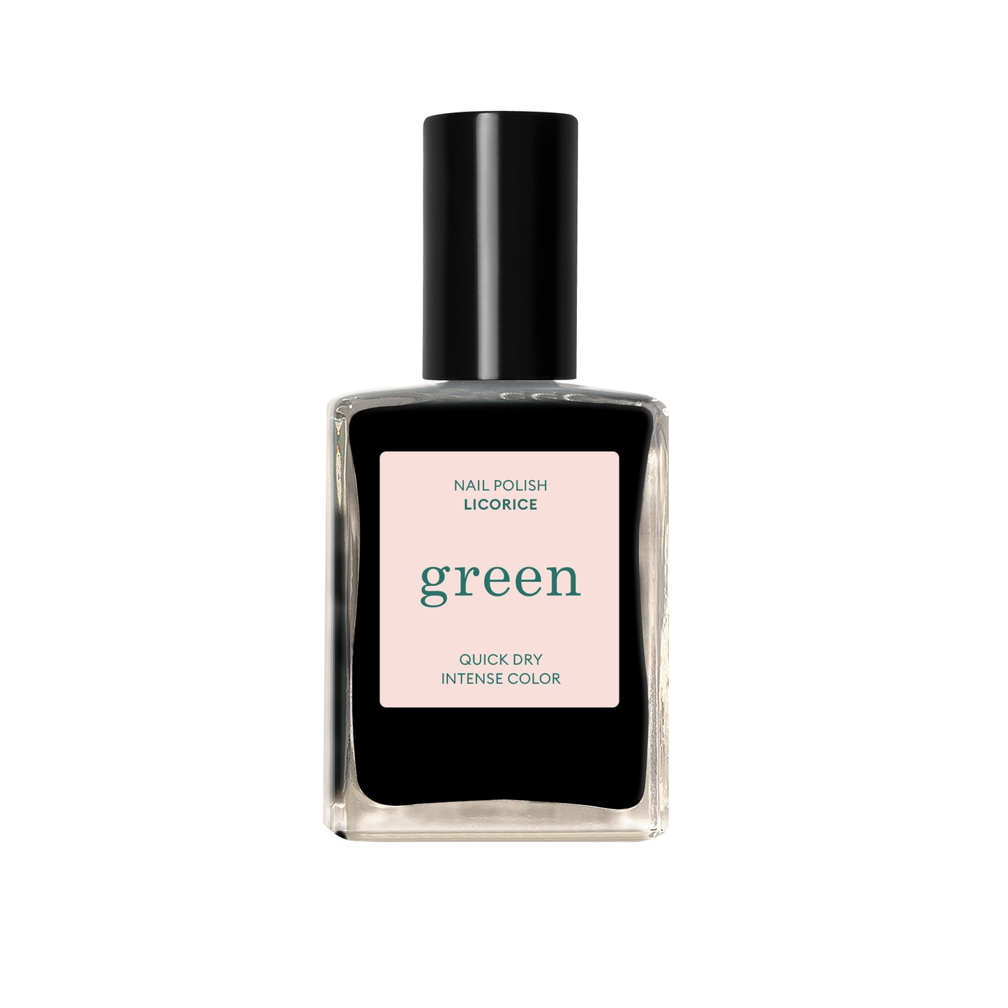 Green Natural Nail Polish - Licorice