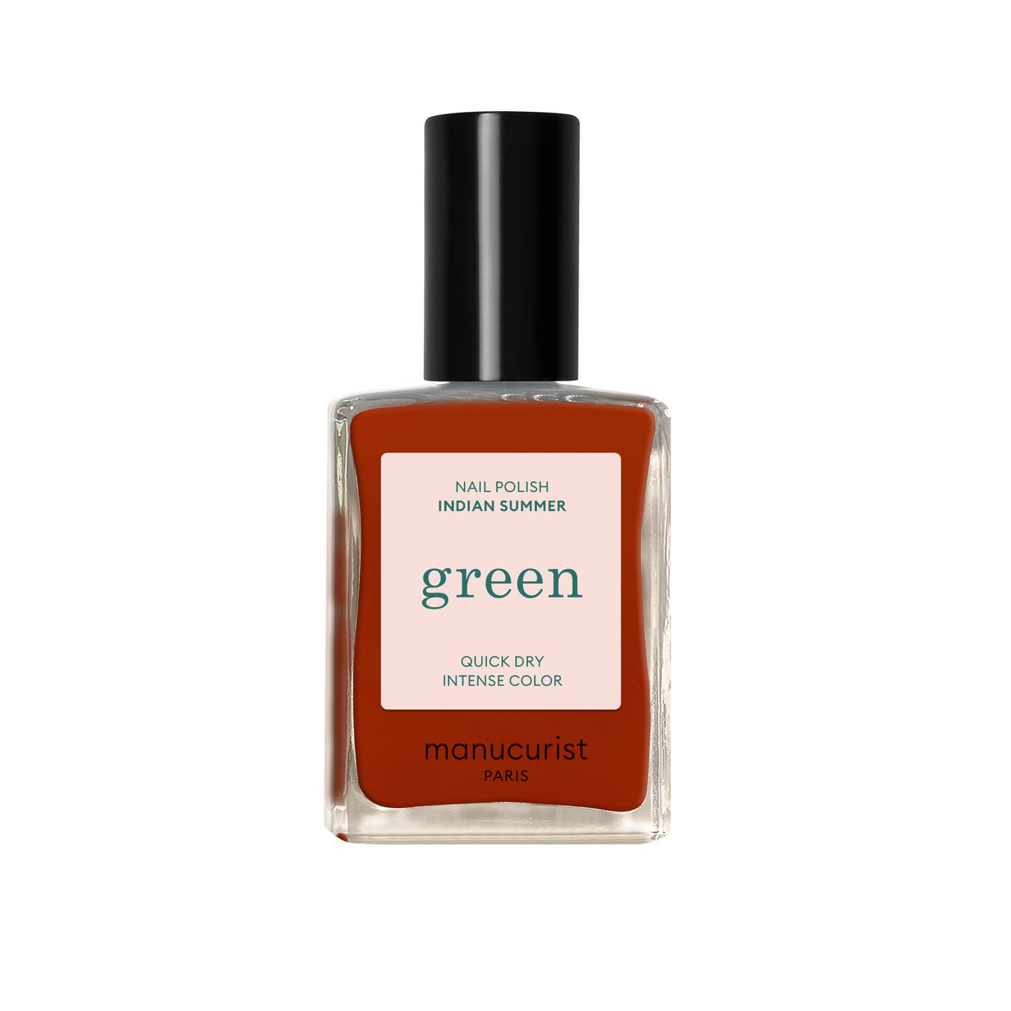 Green Natural Nail Polish - Indian Summer