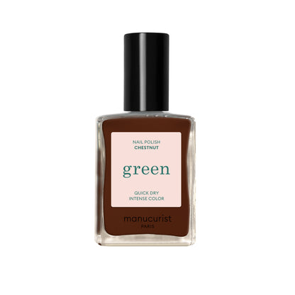 Green Natural Nail Polish - Chestnut