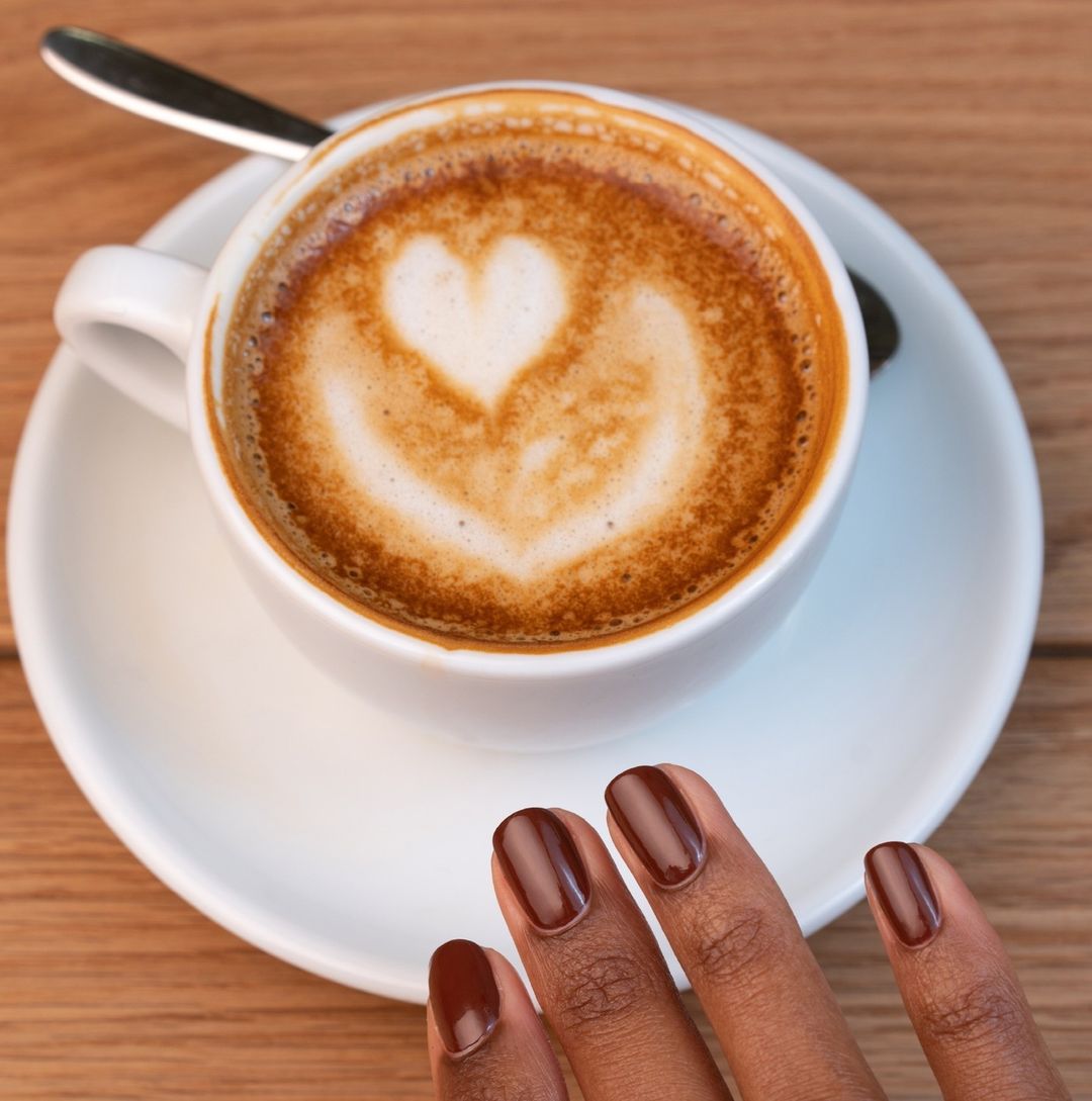 Green Natural Nail Polish - Chestnut