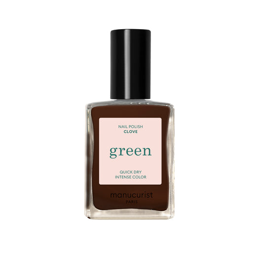 Green Natural Nail Polish - Clove