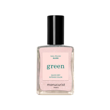 Green Natural Nail Polish - Gloss