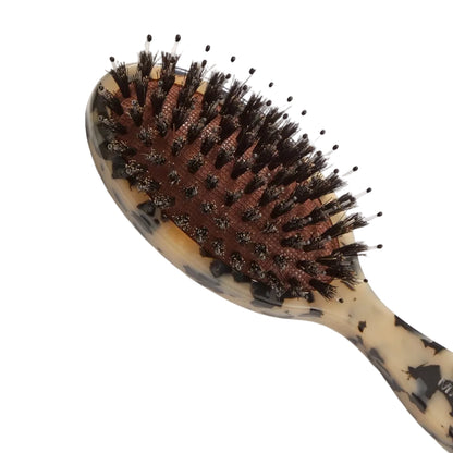 Petite Travel Hair Brush in Blonde Tortoise