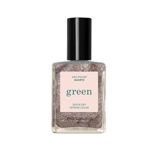 Green Natural Nail Polish - Quartz