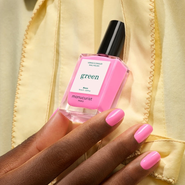 Green Natural Nail Polish - Bloom