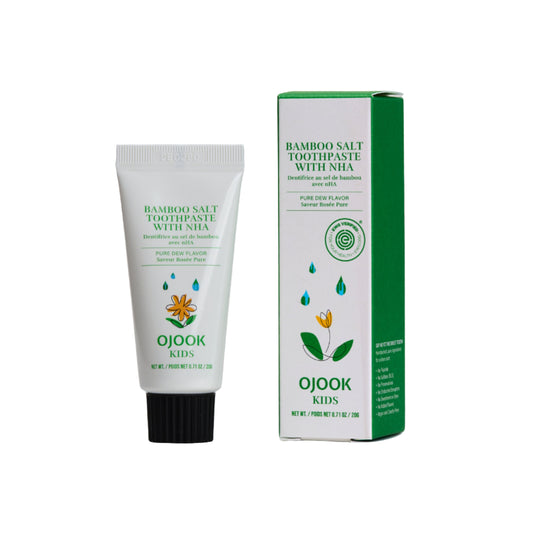 Kids Bamboo Salt Toothpaste with nHA - Pure Dew (Kids, 3oz)