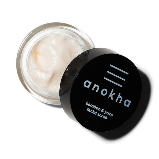 Bamboo & yuzu facial scrub