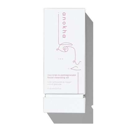 Rice bran & pomegranate facial cleansing oil