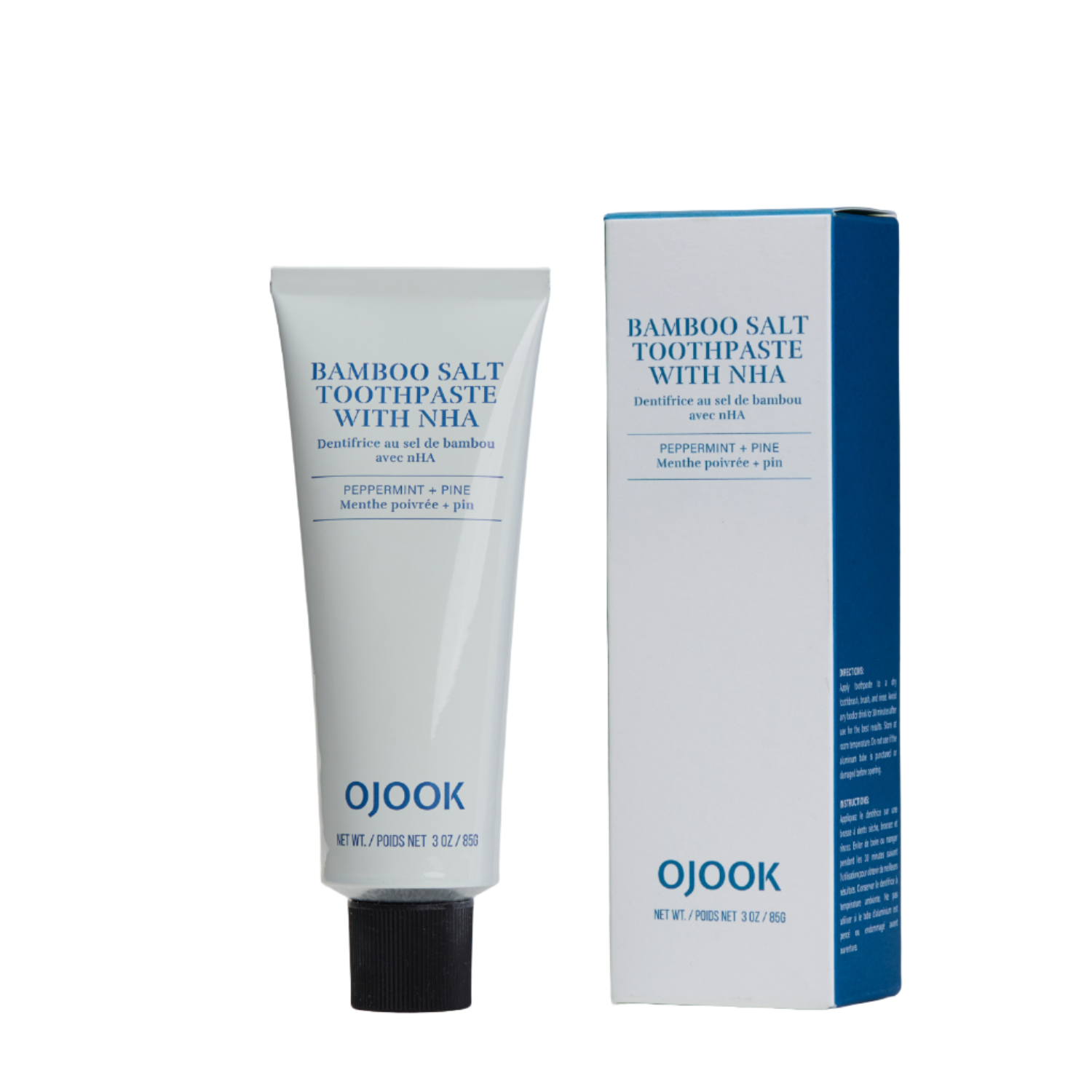 Bamboo Salt Toothpaste with nHA (Adult, 3oz) – Rowm Beauty