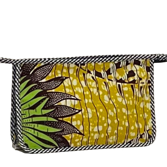 Mini Holdall -  green sunflower