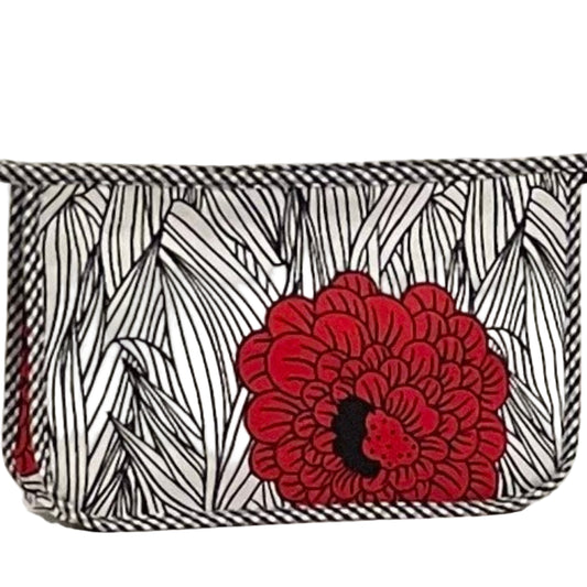 Mini Holdall - Red camelia