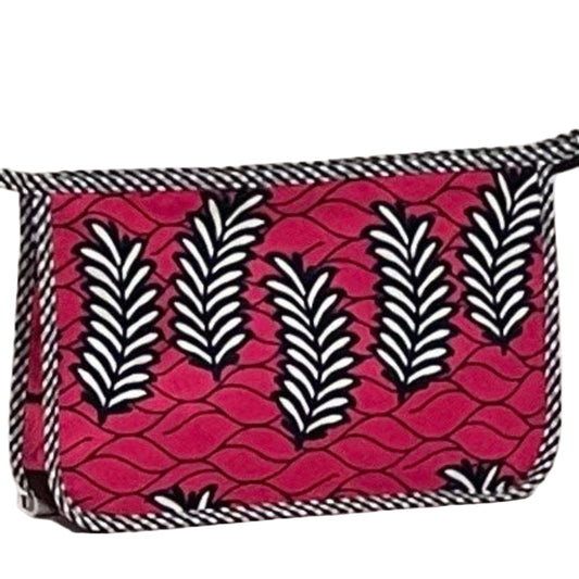 Mini Holdall - Fern on pink