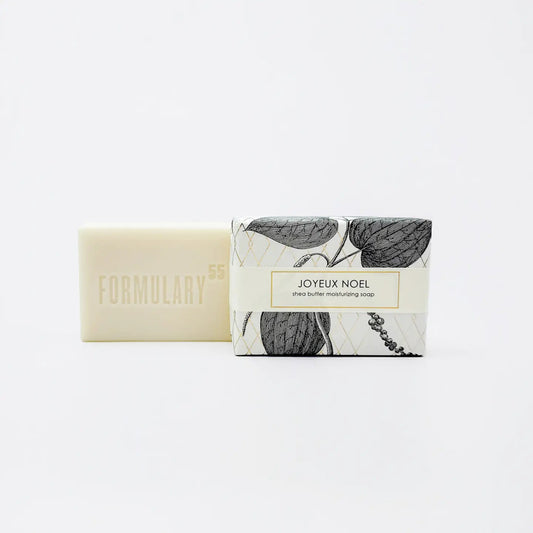 Joyeux Noel Christmas Shea Butter Gold Leaf Soap
