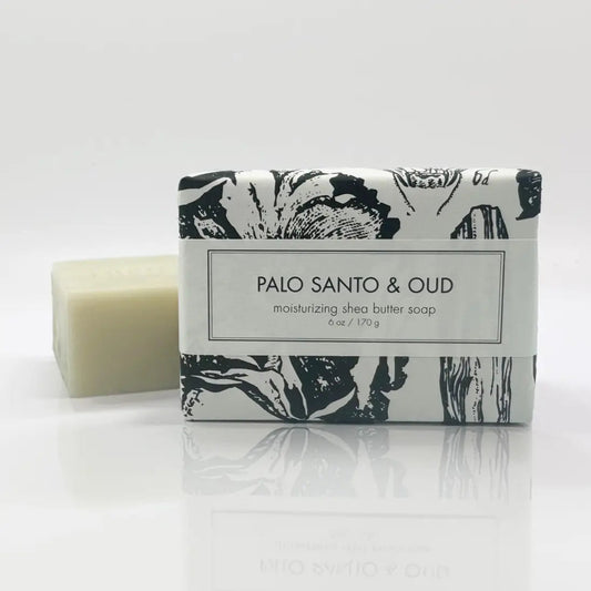Palo Santo & Oud Shea Butter Soap - Bath Bar