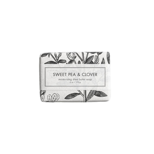 Sweet Pea & Clover Shea Butter Soap - Bath Bar