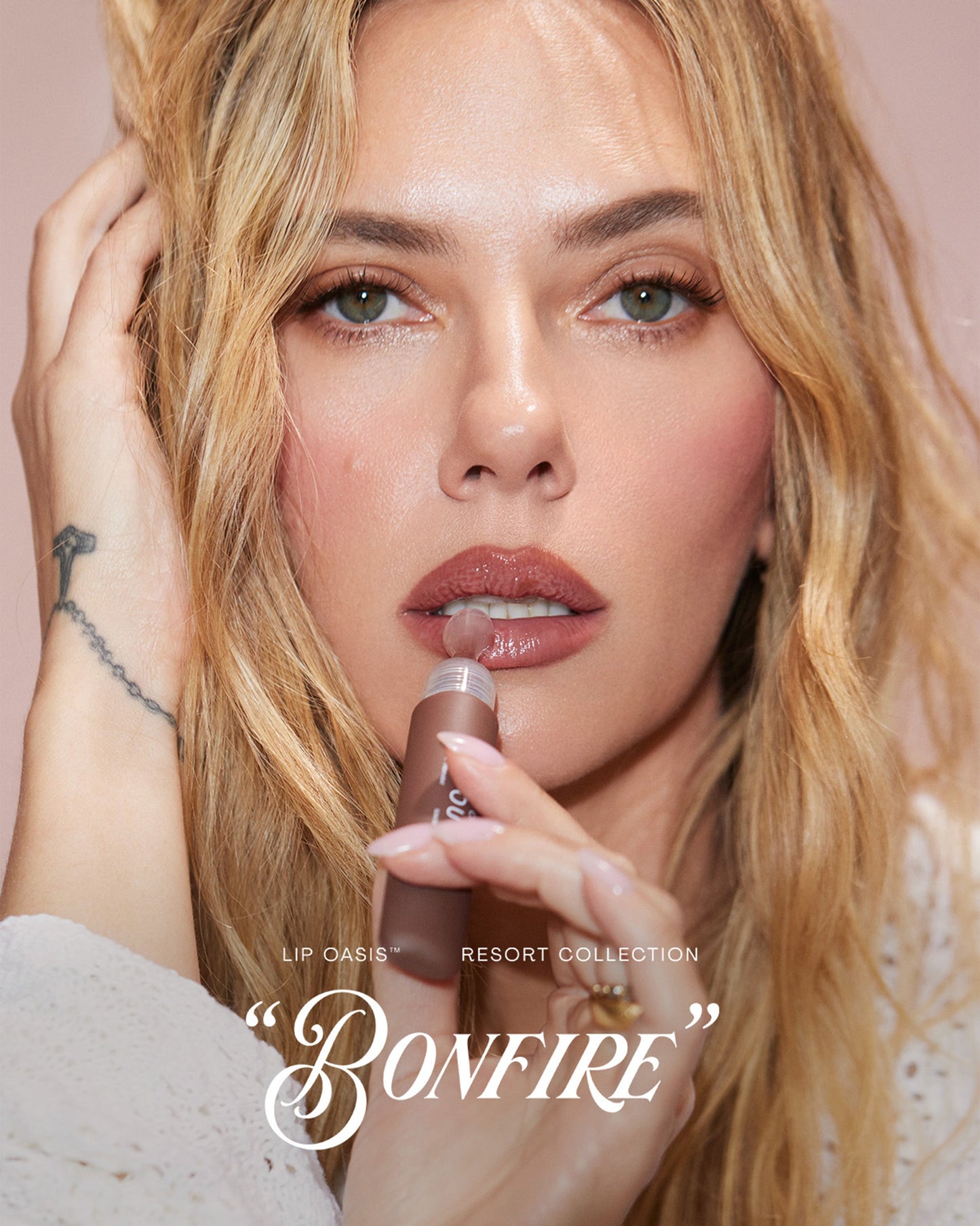 Lip Oasis Glossy Treatment Bonfire (Smoldering Rich Brown)