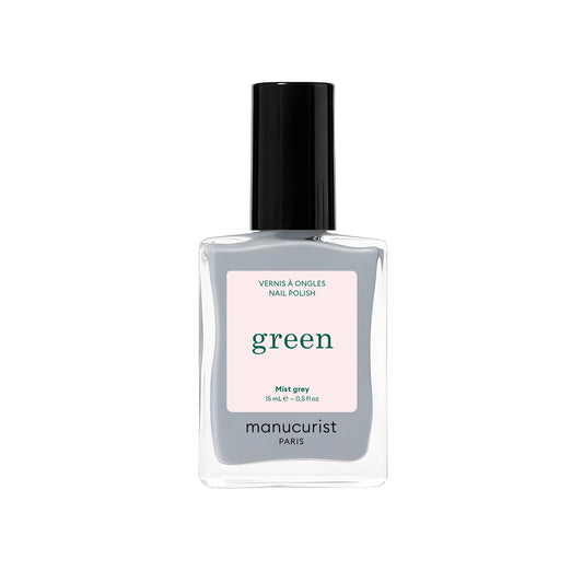 Green Natural Nail Polish - Mist Grey
