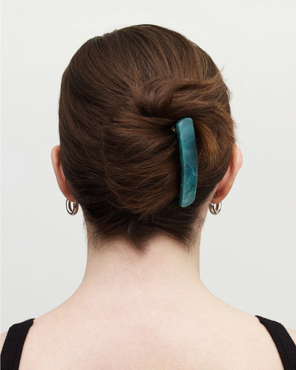 No.3 Heirloom Barrette in Sand Shell