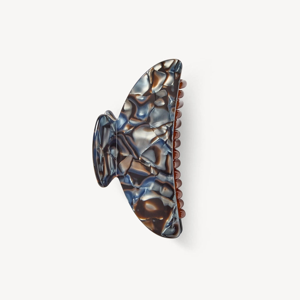 Midi Heirloom Claw in Blue Horn