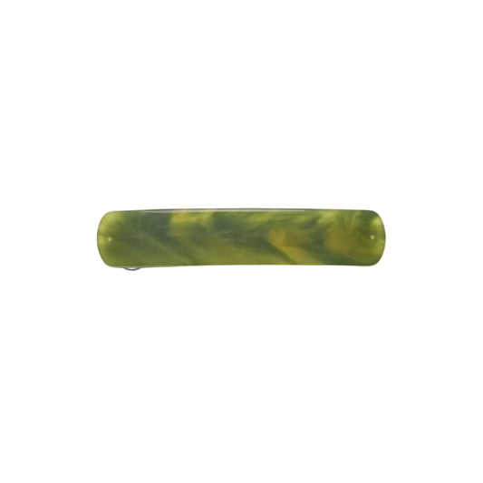 No.3 Heirloom Barrette in Algae