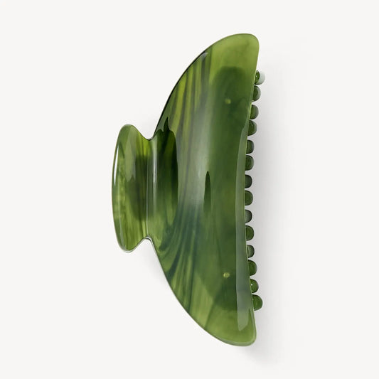 Midi Heirloom Claw in Algae