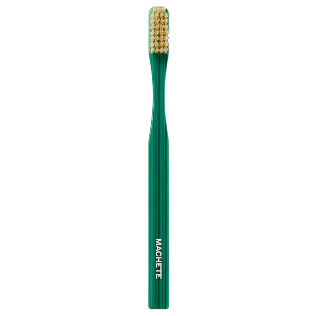 Toothbrush in Malachite